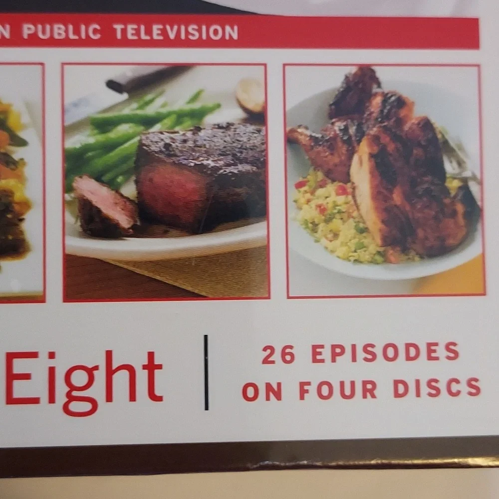 THANKSGIVING Americas Test Kitchen Season Eight DVD Set Of 4 DVDs